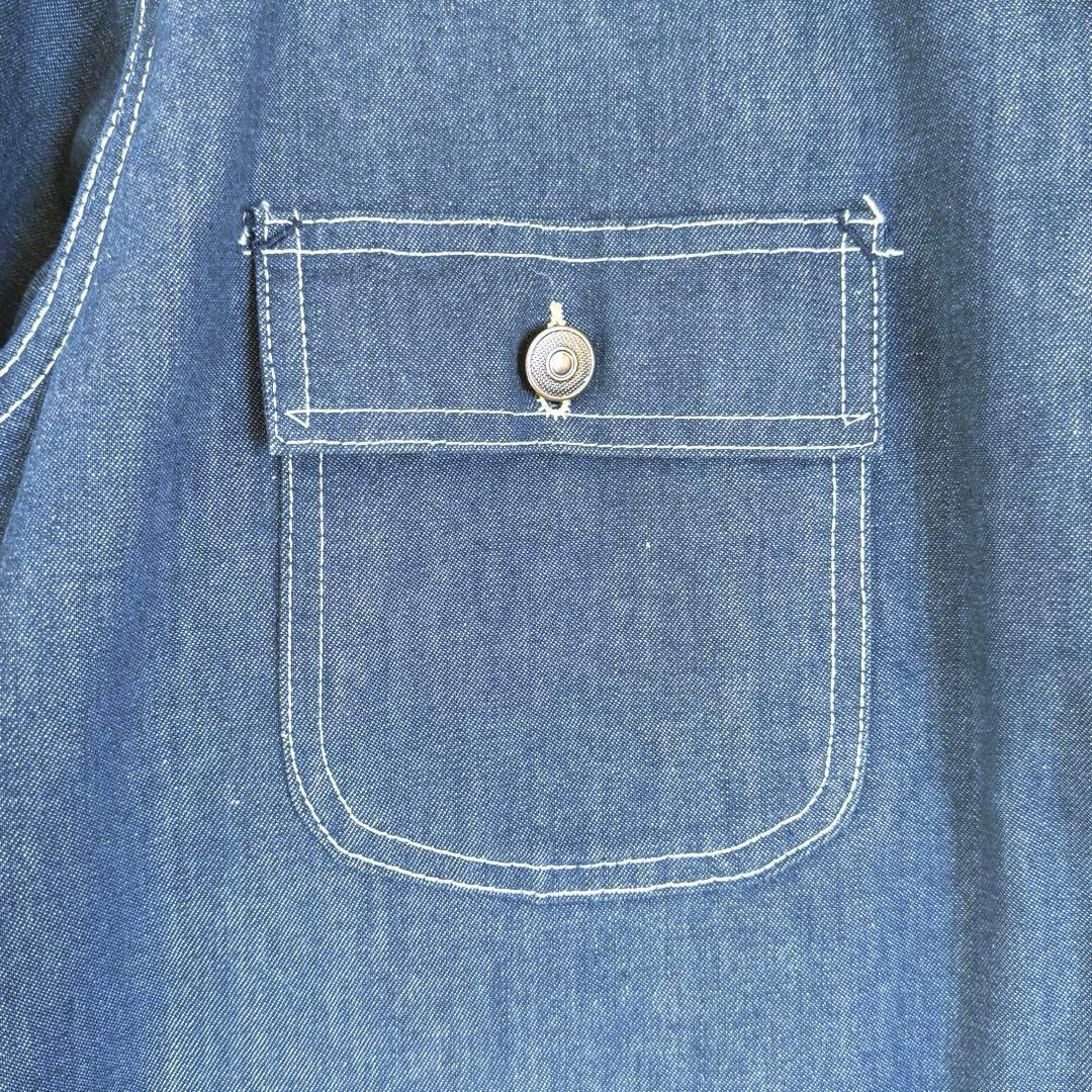 Sears　デニムチョアコート　70sビンテージ　ストア系　Lサイズ