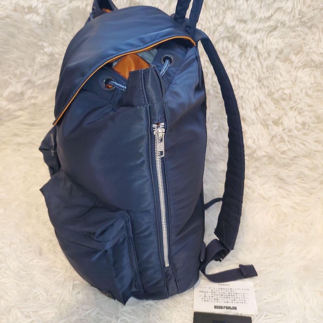 ⭐超希少未使用⭐HEAD PORTER ネイビー バックパック TANKER