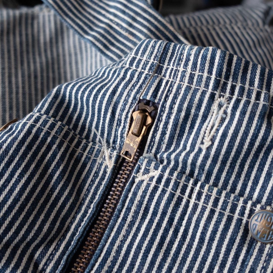 60's Carharttトリプルネーム ヒッコリーオーバーオール状態良好です‼️