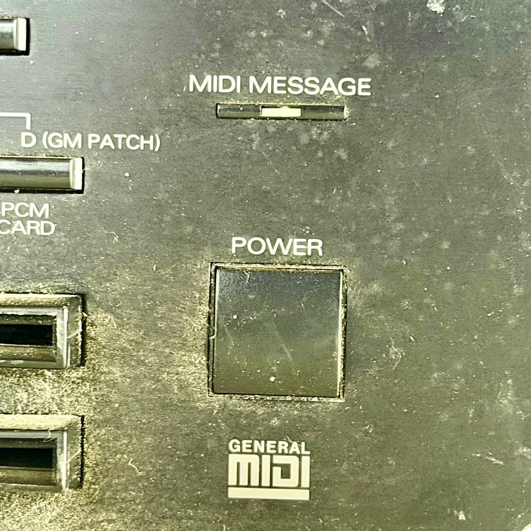 ジャンク品 Roland「JV-1080」PCMサウンドモジュール