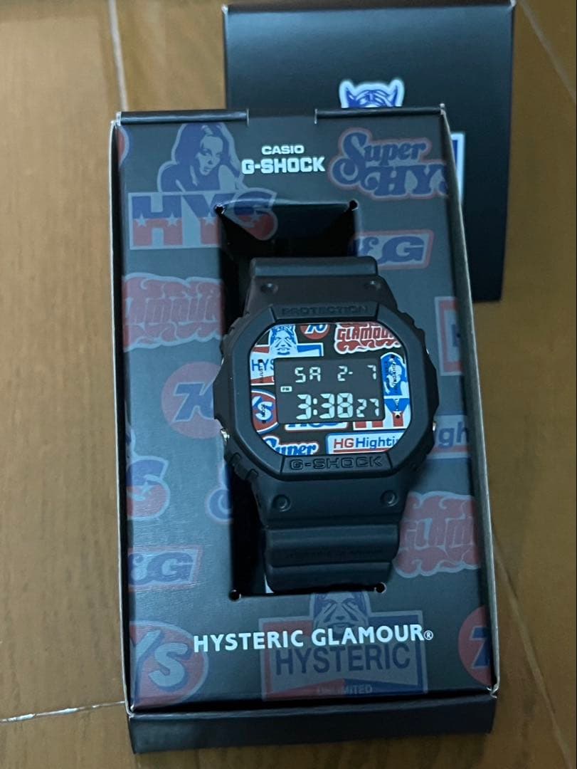 CASIO G-SHOCK HYSTERIC GLAMOUR ブラック