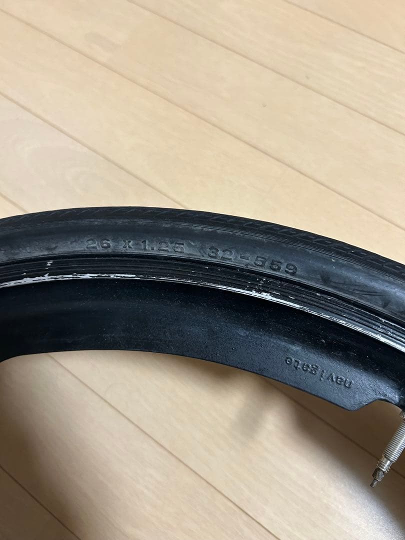 【早急】26インチ 3本スポークバトンホイール