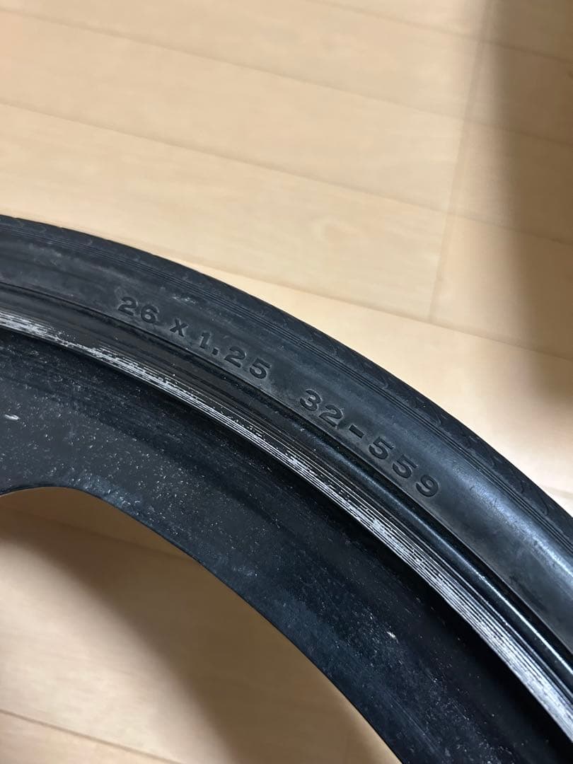 【早急】26インチ 3本スポークバトンホイール