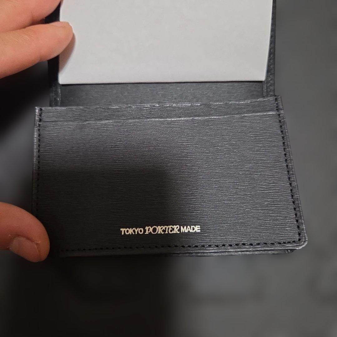 TOKYO PORTER MADE 名刺入れ 黒