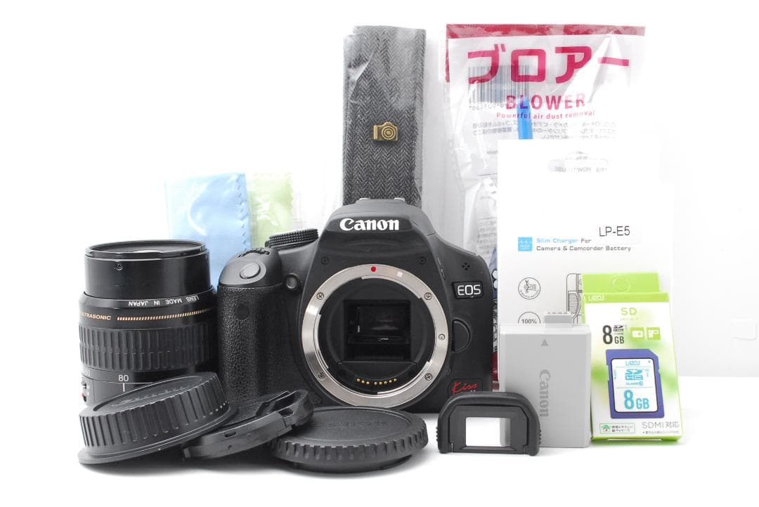 【使用感少美品】Canon Kiss X3　スマホ転送　動画撮影OK　入門機