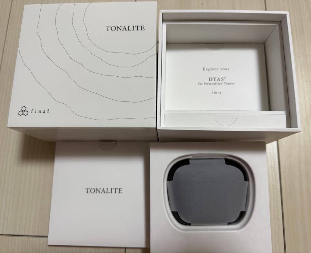 【美品】final TONALITE ワイヤレスイヤホン