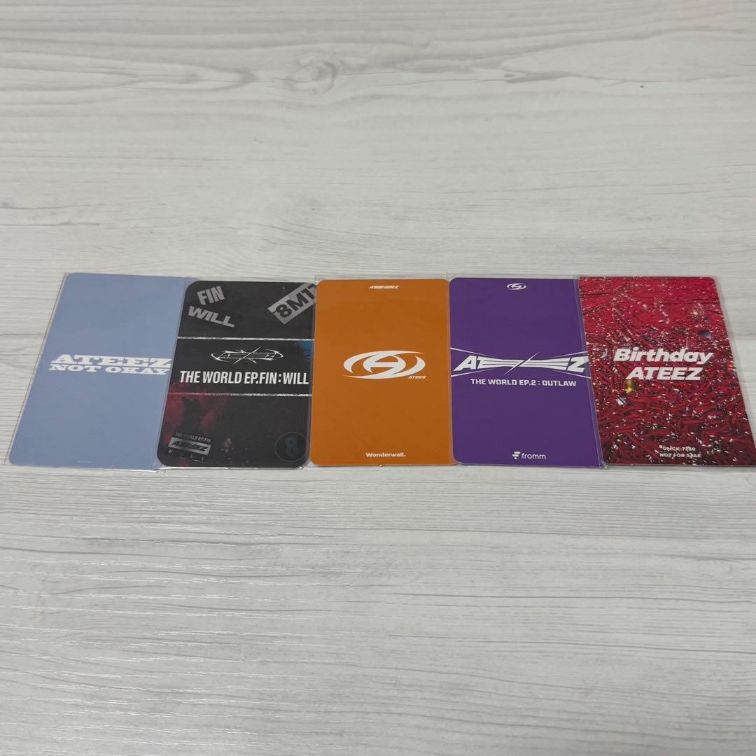 ATEEZ ユノ YUNHO 特典トレカセット