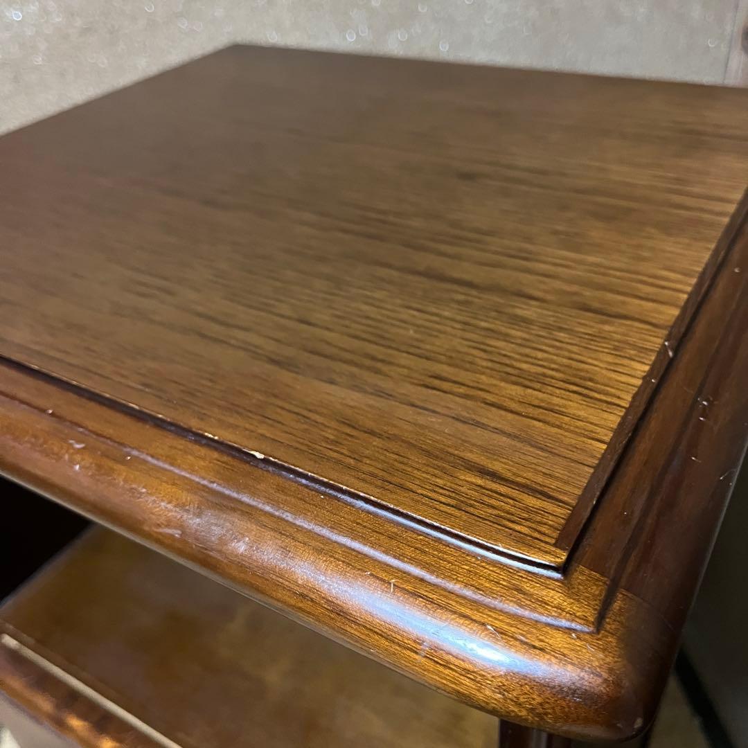 東海家具 Windsor サイドテーブル 電話台 テレフォンスタンド 木製