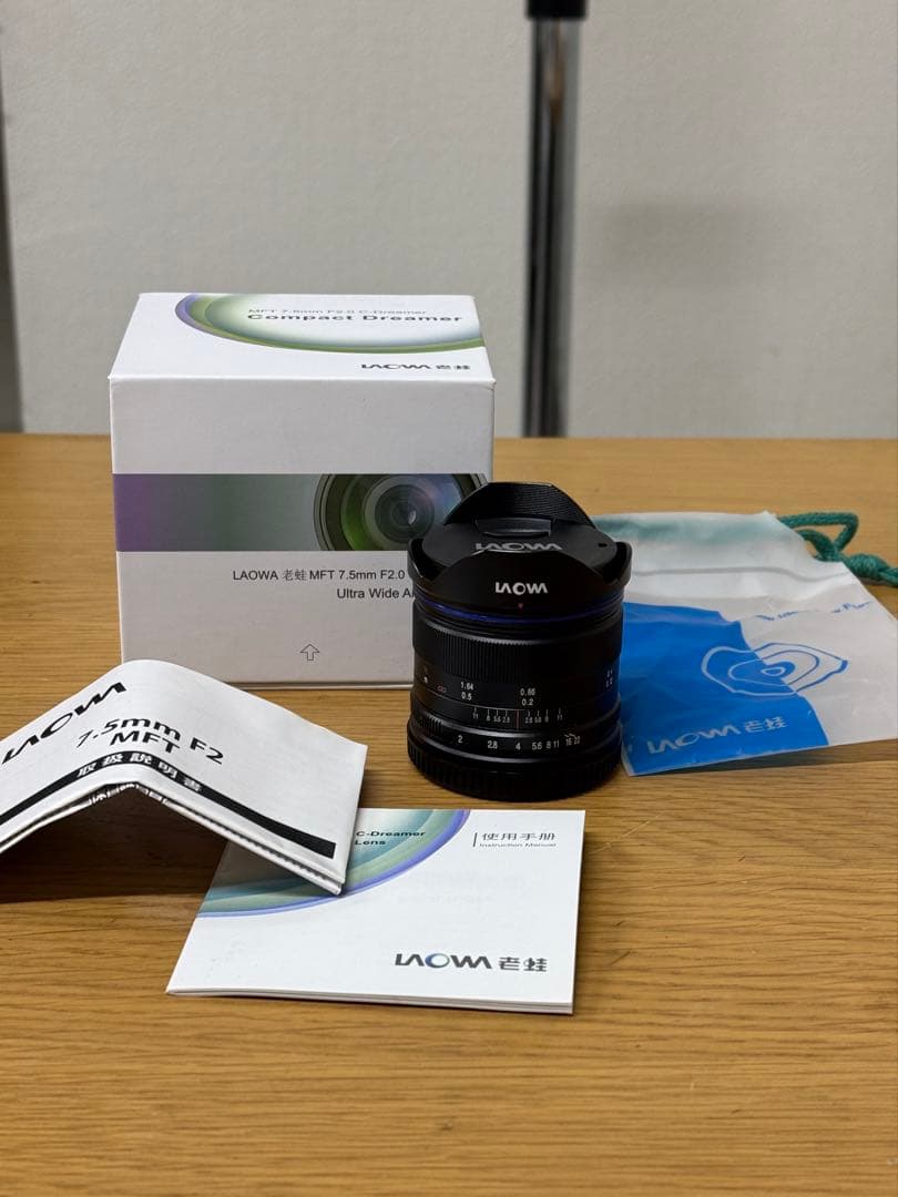 【週末限定】LAOWA （ラオワ） 7.5mm F2（マイクロフォーサーズ用）