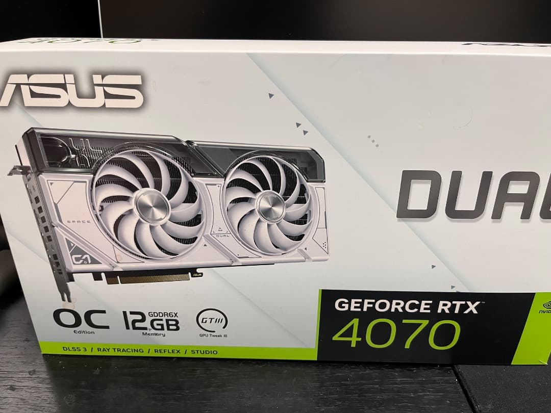 ASUS GEFORCE RTX4070 ジャンク