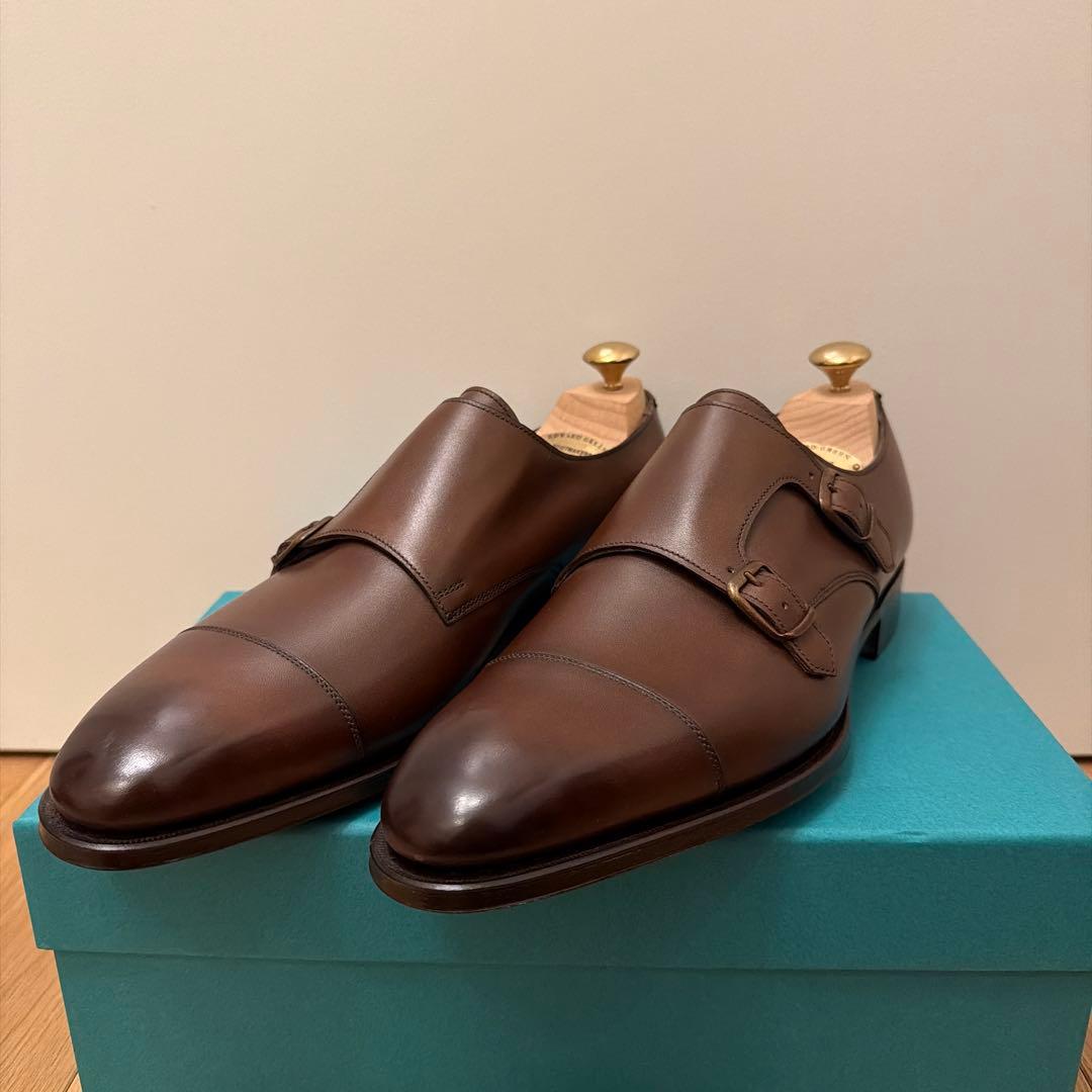 の*ぶ様 未使用 EDWARD GREEN ウエストミンスター UK8D