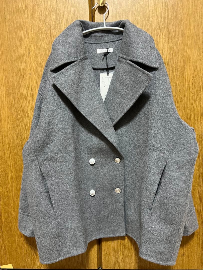 LOUNGEDRESS☆ラウンジドレス☆ミドルリバーコート☆グレー