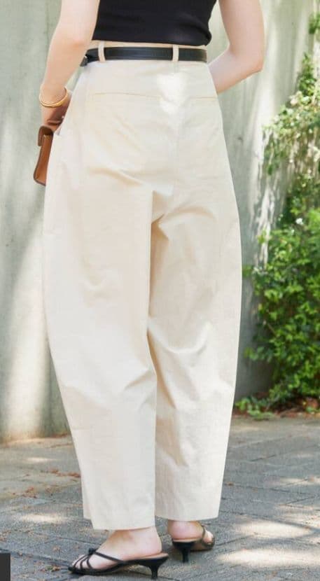 plage バルーンチノパンツ