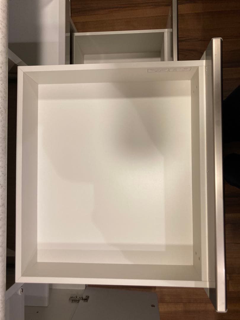 キッチンカウンター(ニトリ アルミナ2 120CT WH)