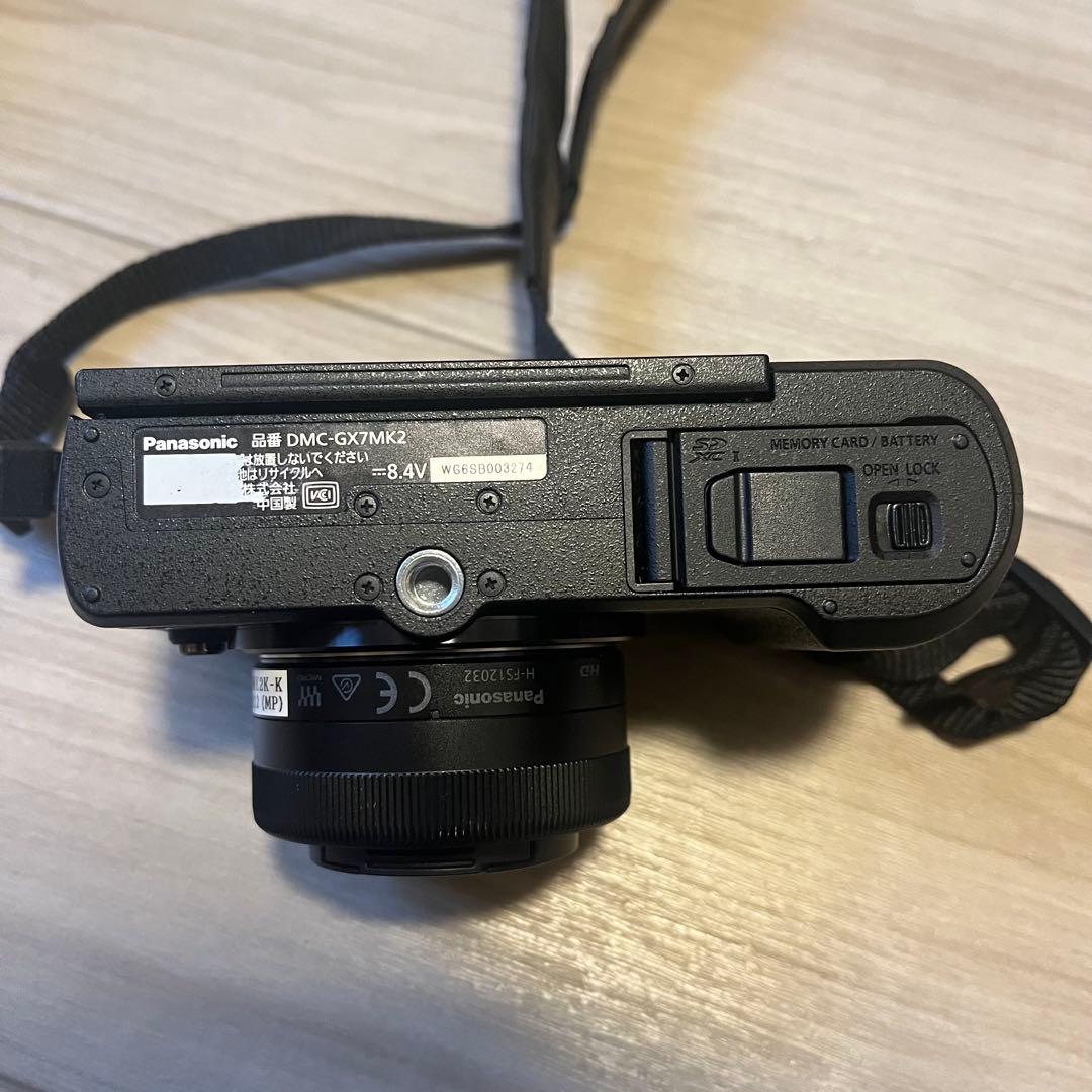 LUMIX DMC-GX7MK2K シャッター回数184回