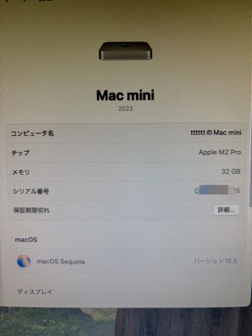 Mac mini M2 Pro メモリ32GB/SSD512GB/箱、ハブセット