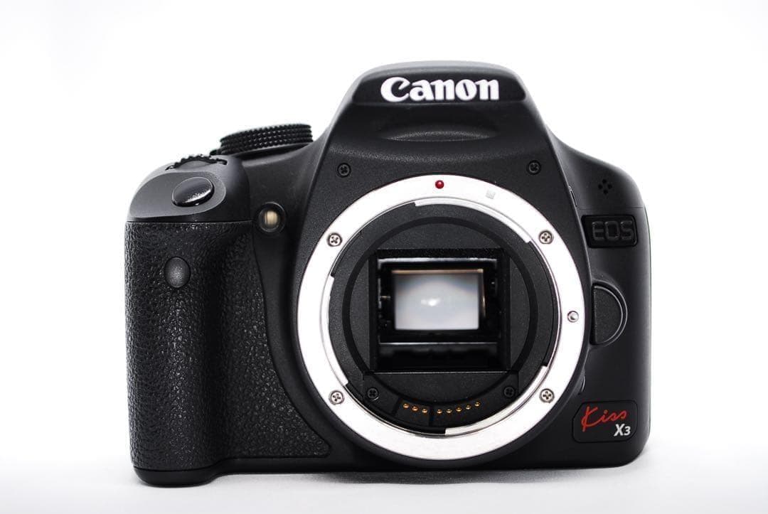 初心者向け✨軽量コンパクト✨Canon EOS Kiss X3✨Wレンズセット
