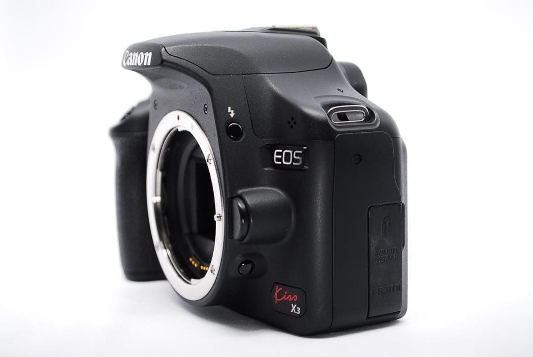 初心者向け✨軽量コンパクト✨Canon EOS Kiss X3✨Wレンズセット