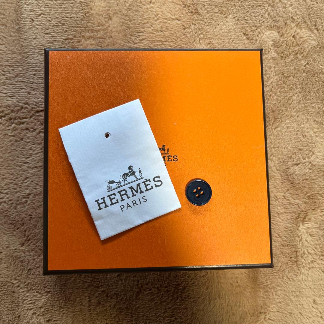 新品♡美品♡未使用♡HERMESメンズ青のスラックス