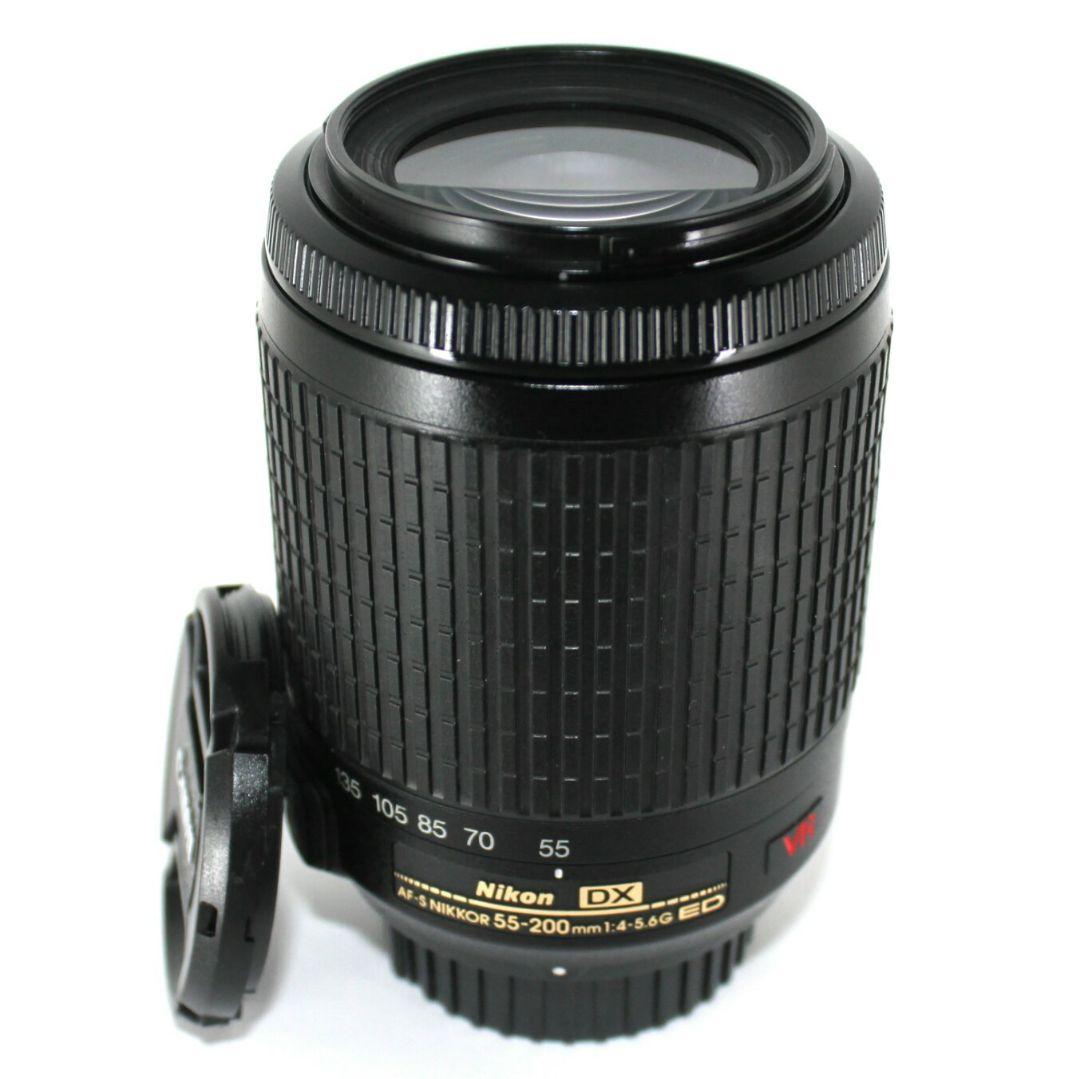 Nikon ニコン AF-S VR 55-200mm 望遠ズームレンズ