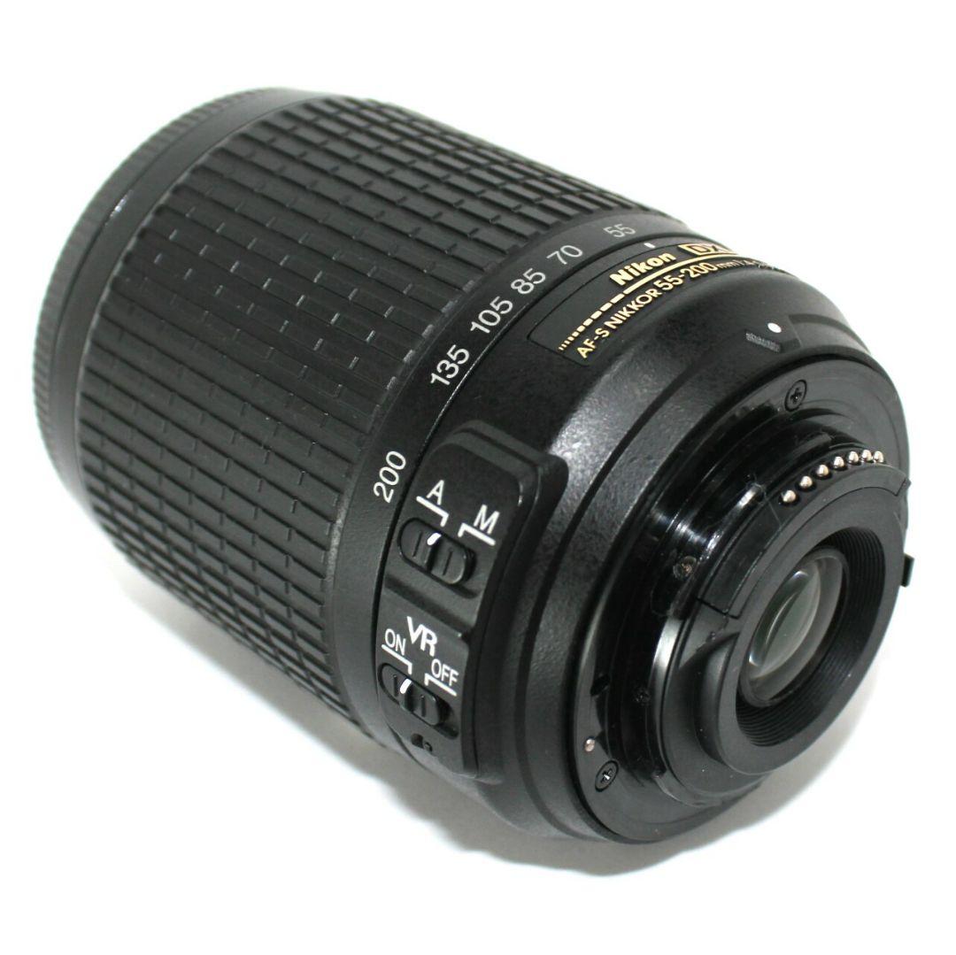 Nikon ニコン AF-S VR 55-200mm 望遠ズームレンズ