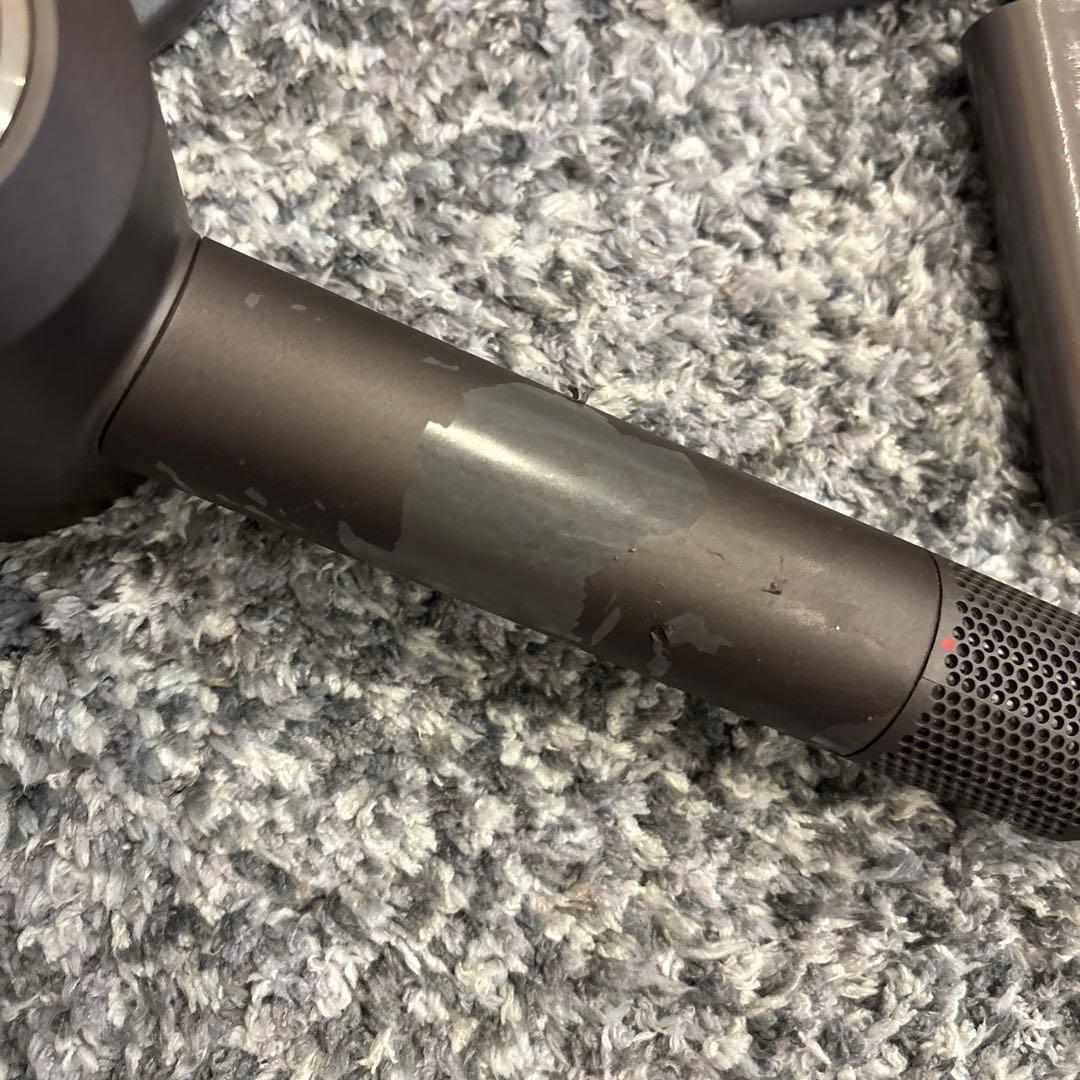 Dyson ヘアドライヤーHD03 黒/赤 アタッチメント付き