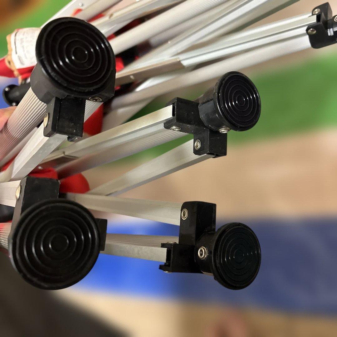 Coleman スリムキャプテンチェア レッド 2脚セット