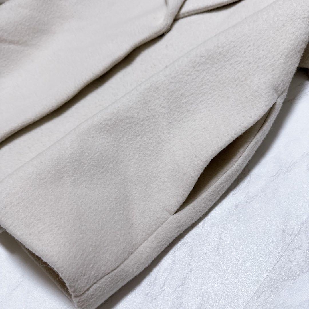 美品 ✨Whim Gazette メリンプフーデッドコートショート丈