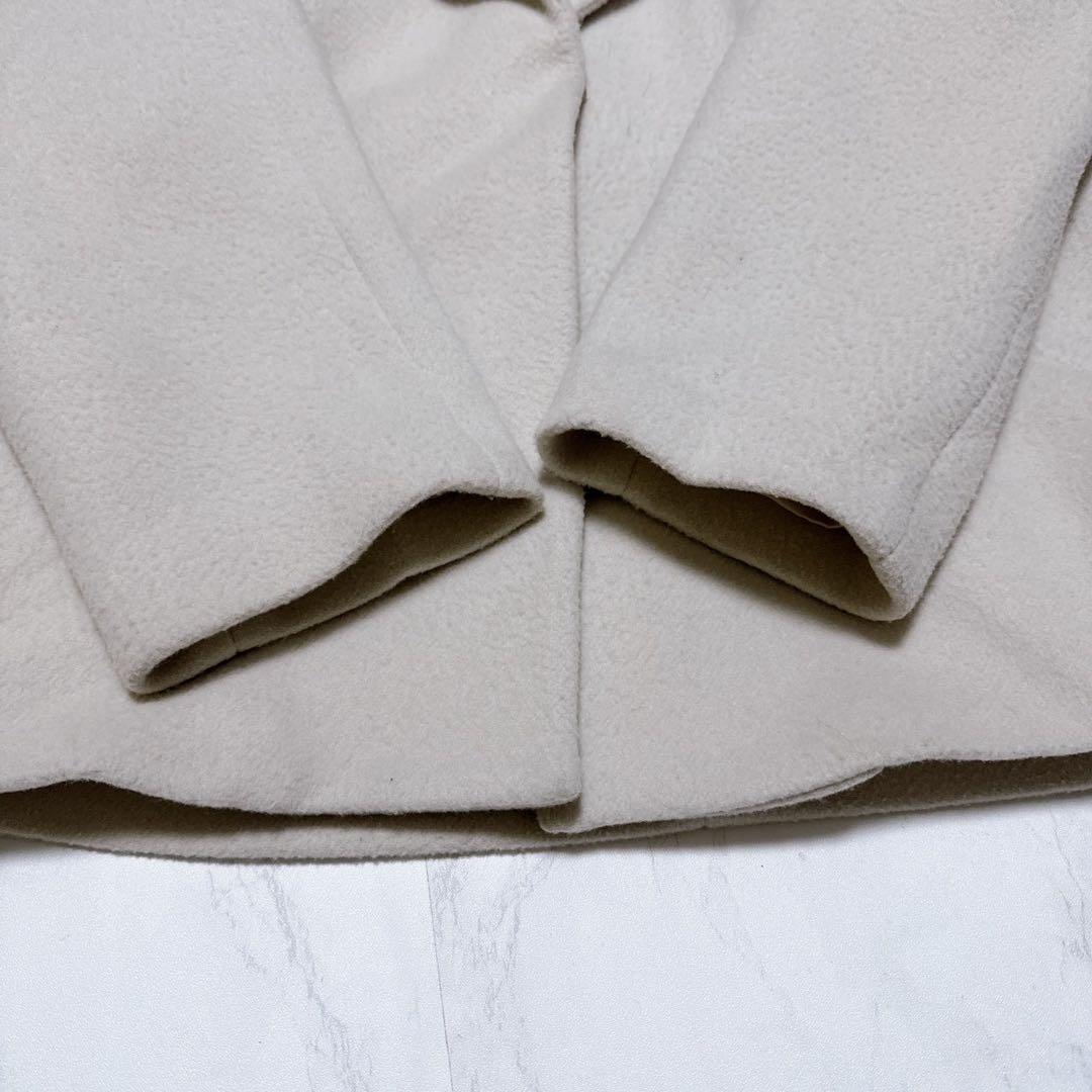 美品 ✨Whim Gazette メリンプフーデッドコートショート丈