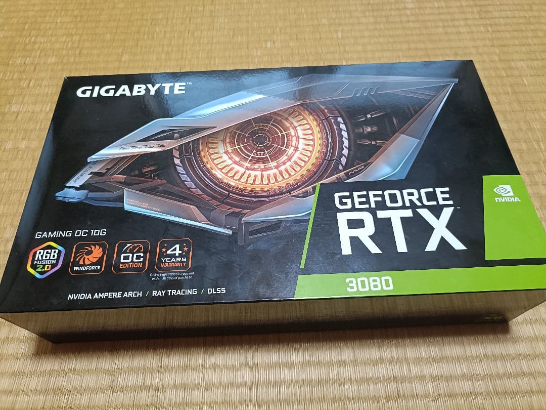 グラフィックボード・グラボ・ビデオカード GIGABYTE GEFORCE RTX 3080 GAMING OC 10G