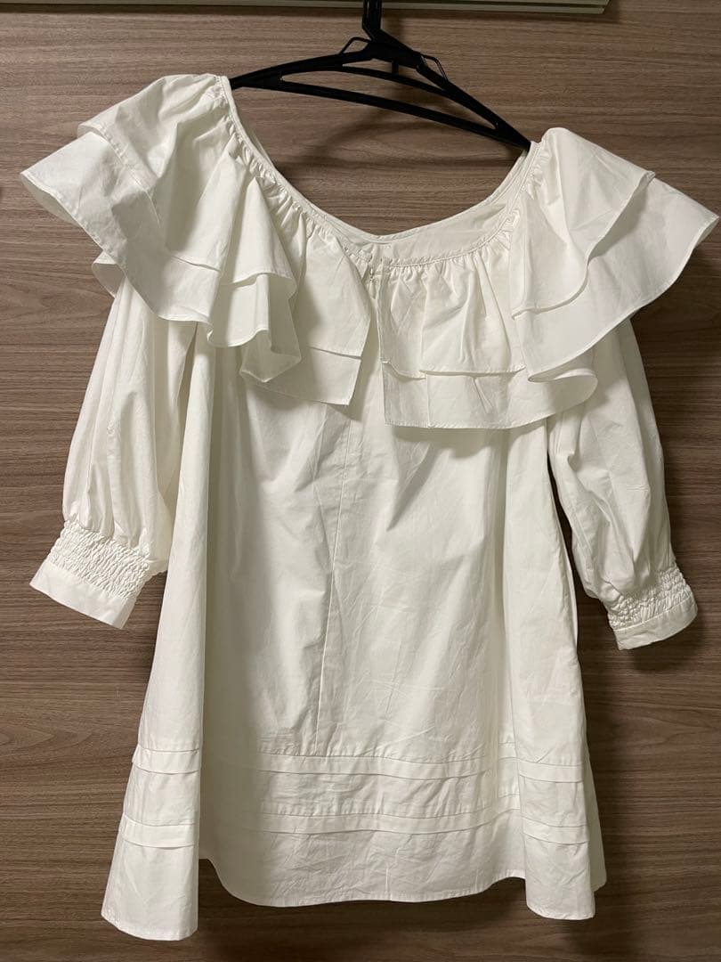 ワンピース rosarymoon Frill Collar Tunic