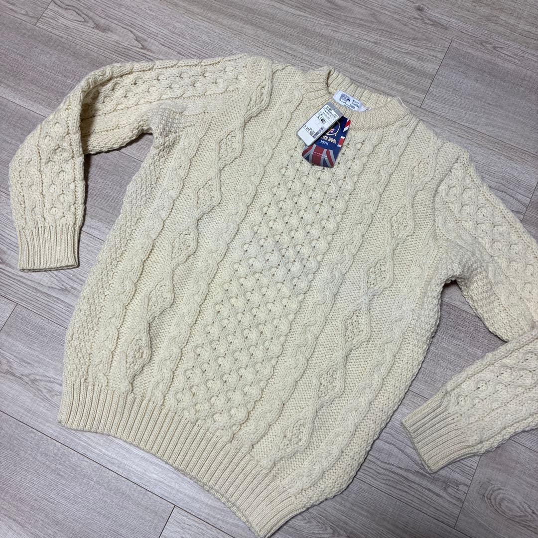 定価約2.8万 Kerry Woollen Mills セーター L 英国製