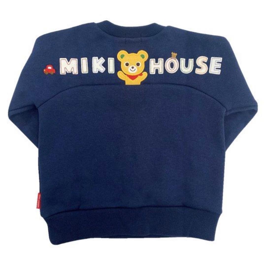 ★新品未開封★MIKI HOUSE トレーナー 130cm ネイビー