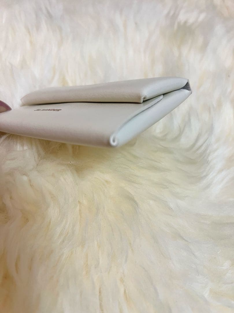 JIL SANDER カードケース　白　USED美品