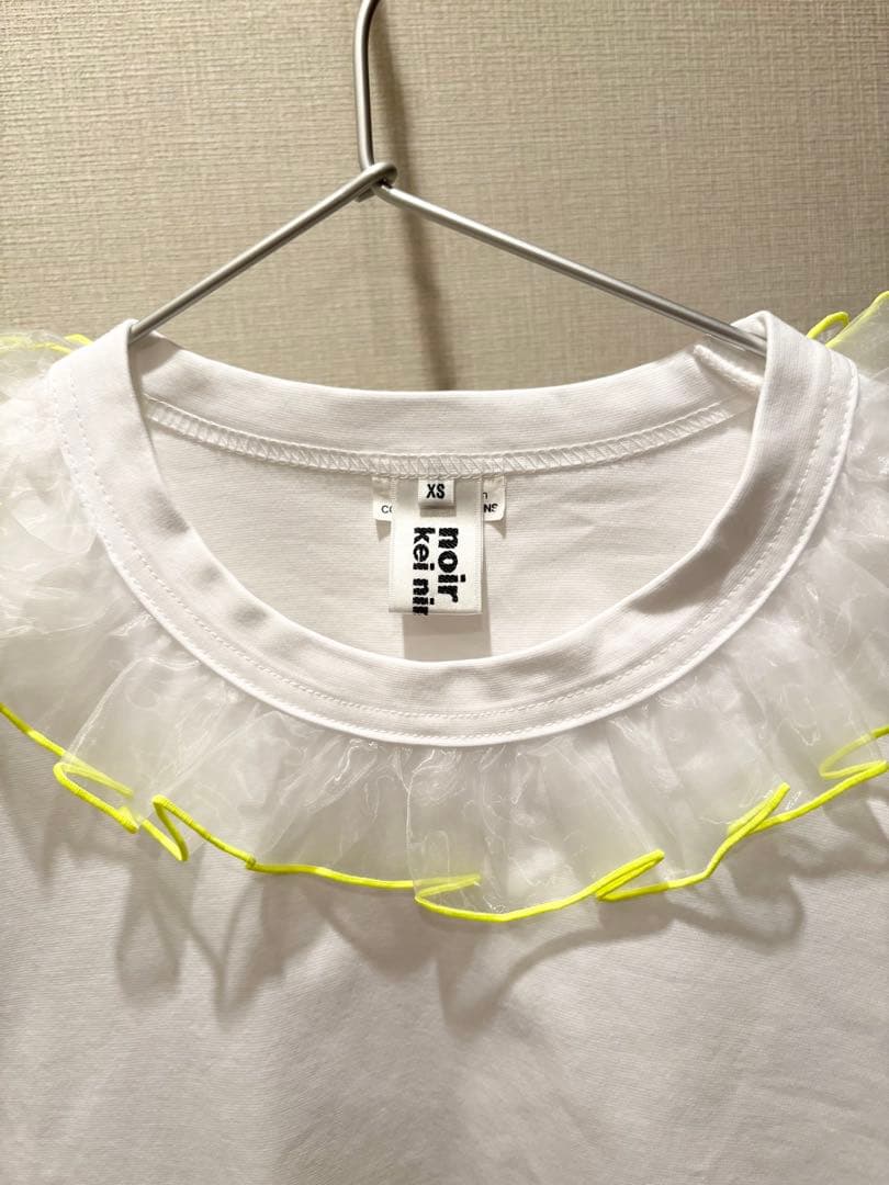 noir kei ninomiya ノワールケイニノミヤ　フリル　カットソー