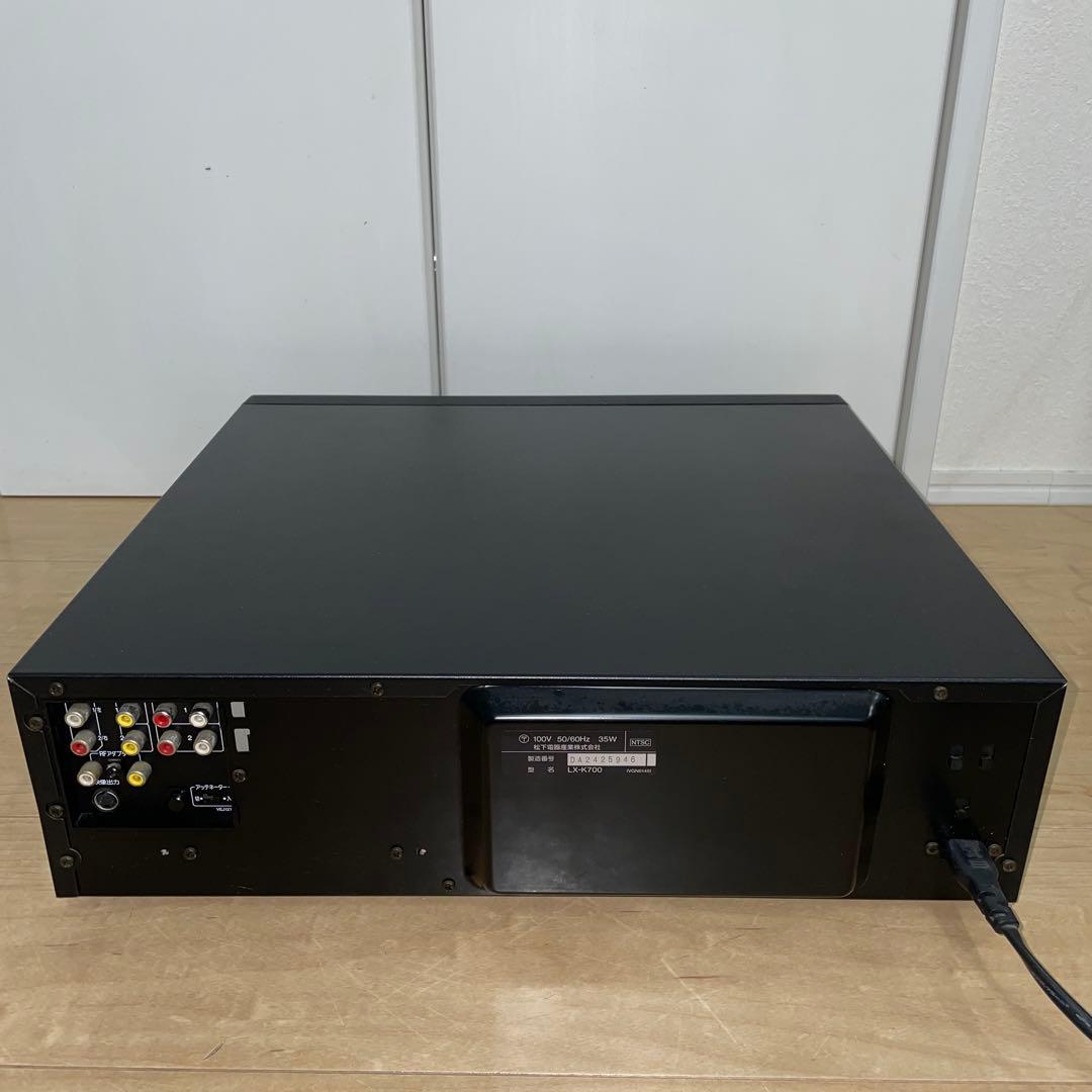 パナソニック　レーザーディスクプレーヤーLX-K700動作品です