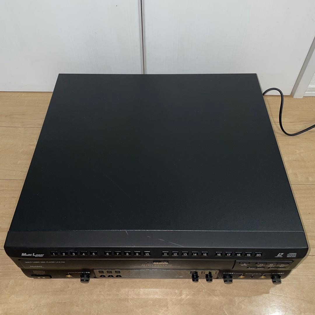 パナソニック　レーザーディスクプレーヤーLX-K700動作品です