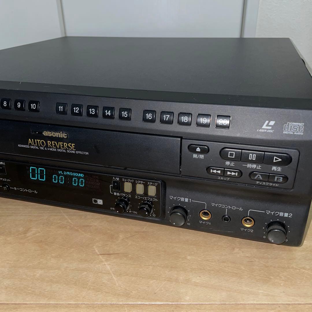 パナソニック　レーザーディスクプレーヤーLX-K700動作品です