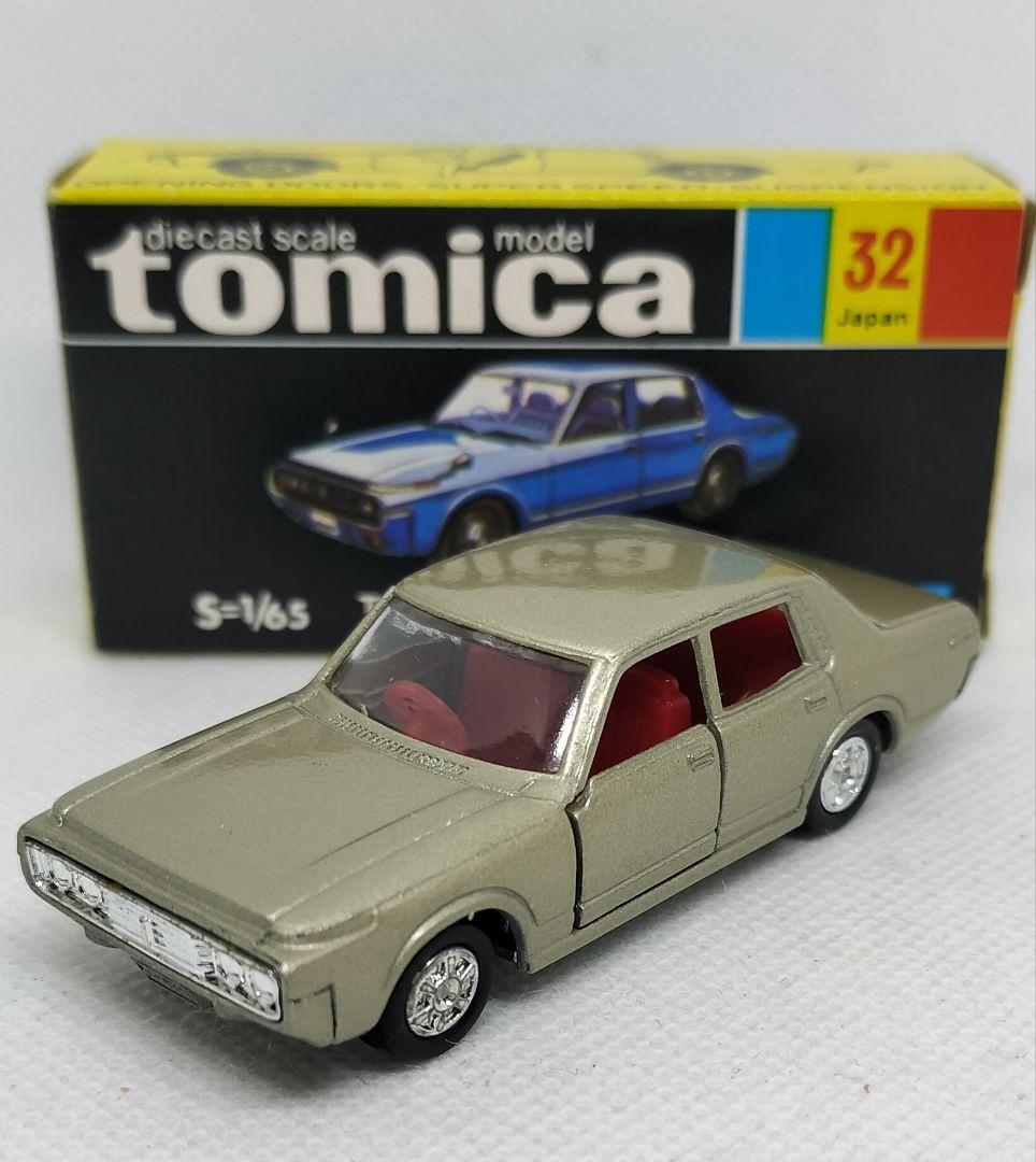 《黒箱トミカ32-1-1》トヨタ ニュークラウン【１Eホイール初期ロット】超美品