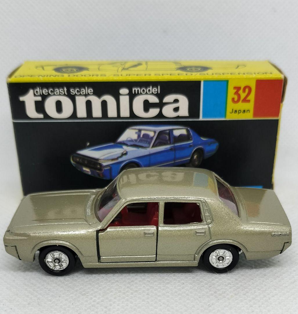 《黒箱トミカ32-1-1》トヨタ ニュークラウン【１Eホイール初期ロット】超美品