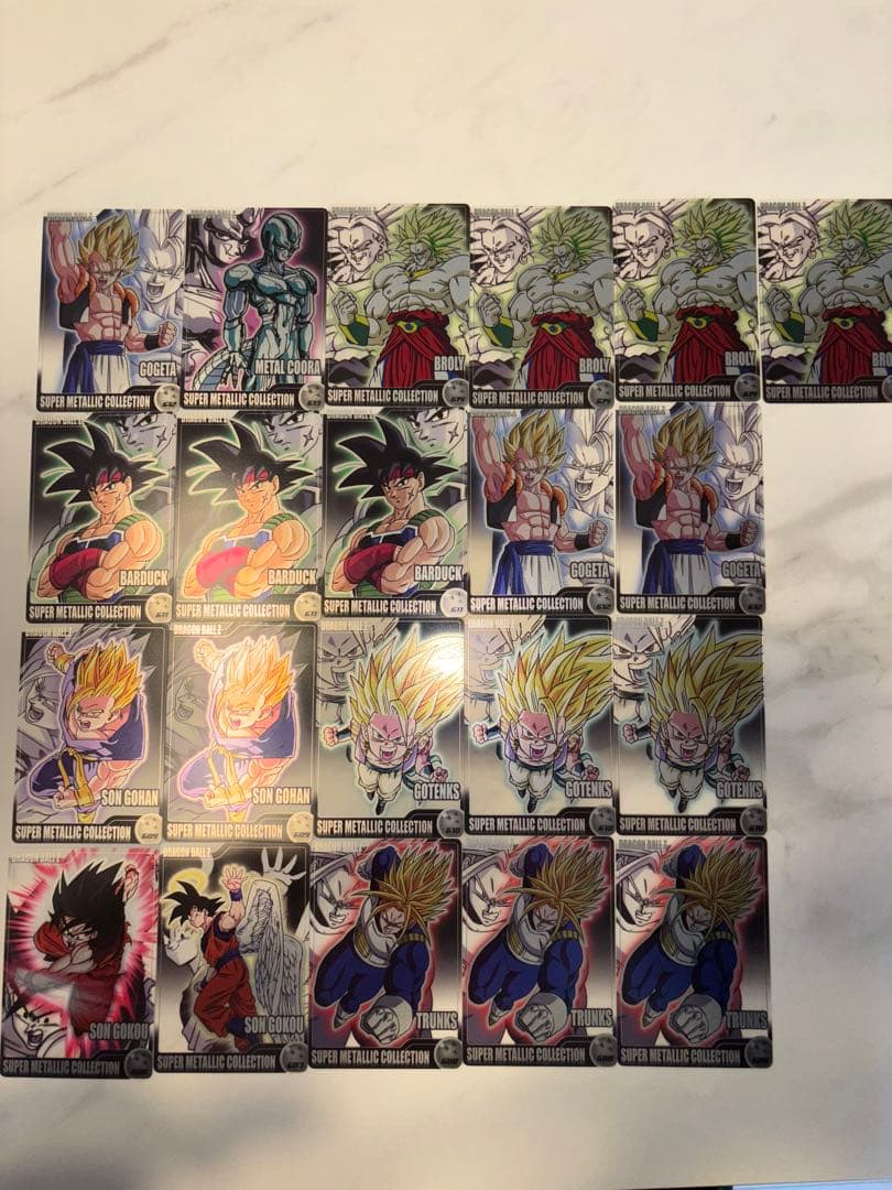 【激レア】森永ウエハースドラゴンボール スーパーメタリックコレクション