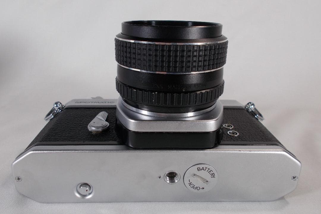 フィルムカメラ 整備済 完動品　Pentax SPF + f/1.8　S191