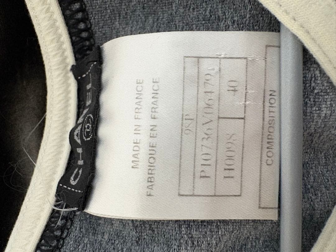 CHANEL ノースリーブミニワンピース 40