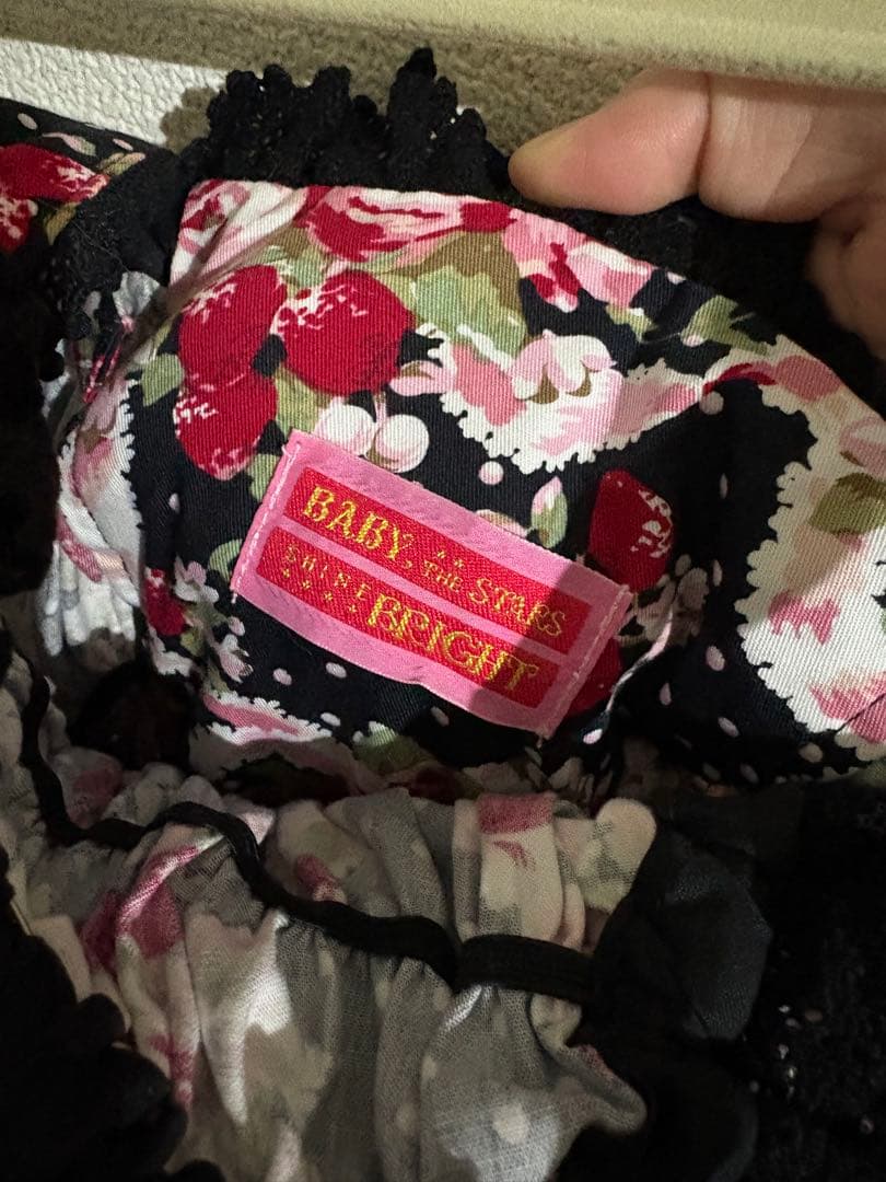 BABY，THE STARS SHINE BRIGHT シュガーブーケ柄　JSK