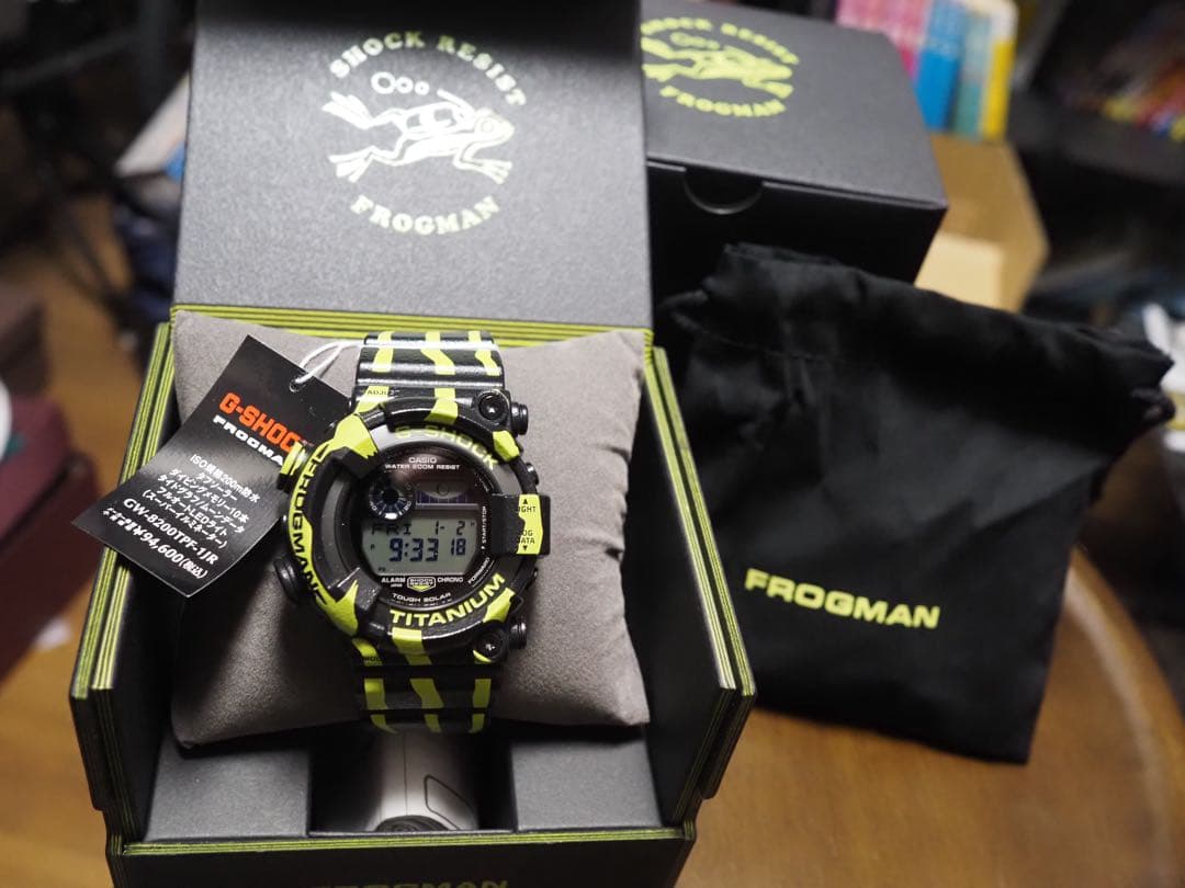 G-SHOCK FROGMAN \"ミスジヤドクガエル\"