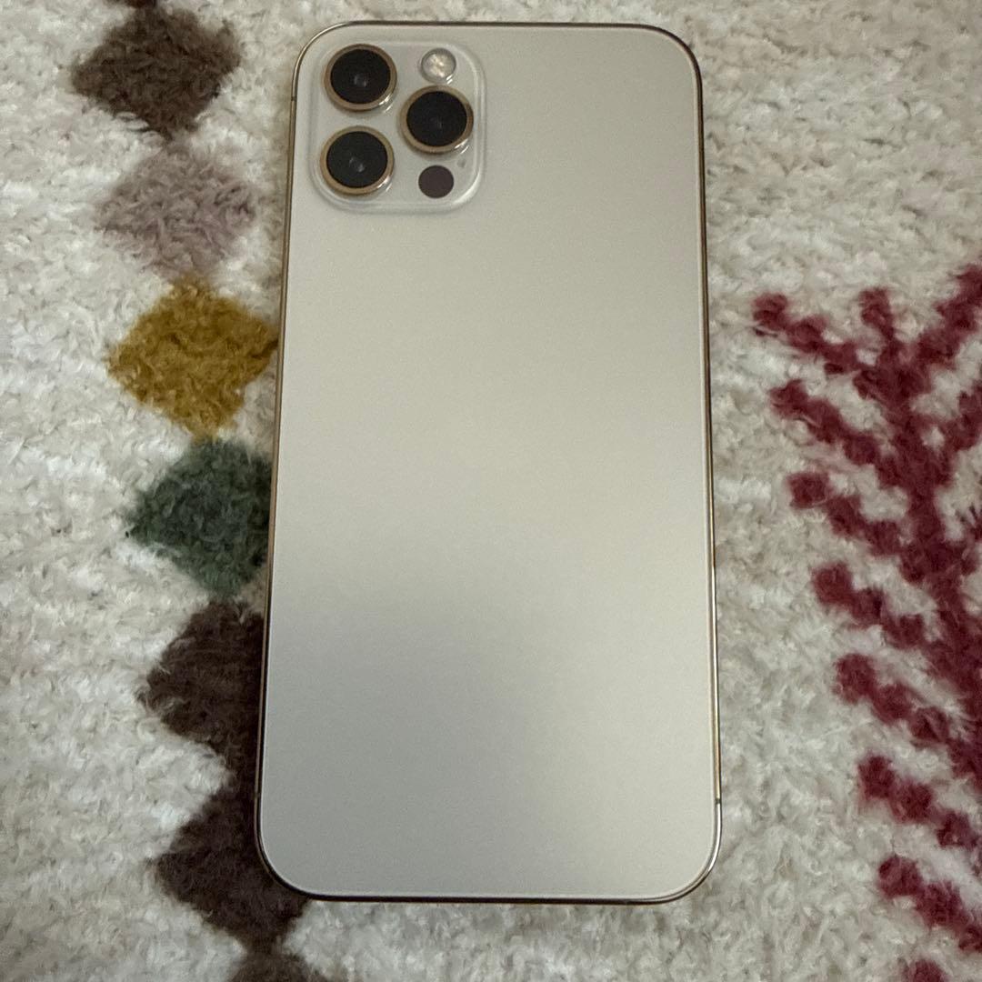 iPhone12pro 256GB ゴールド　ケース付き　SIMフリー