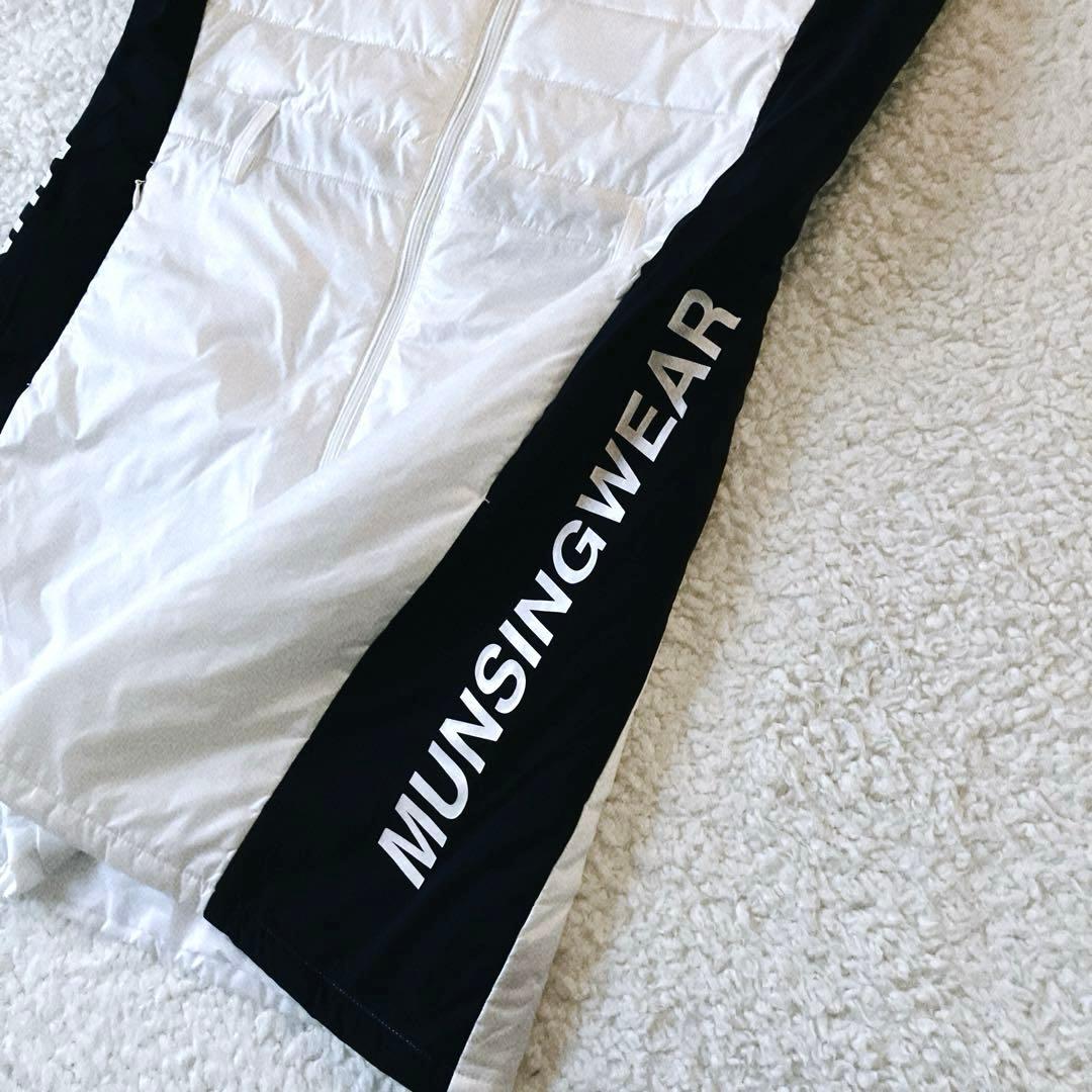 【LLサイズ】Munsingwear 中綿ワンピース　白