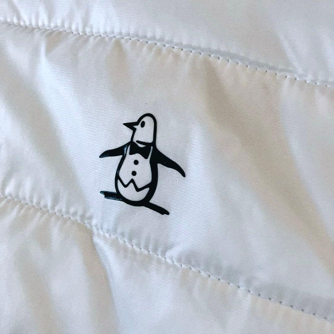 【LLサイズ】Munsingwear 中綿ワンピース　白