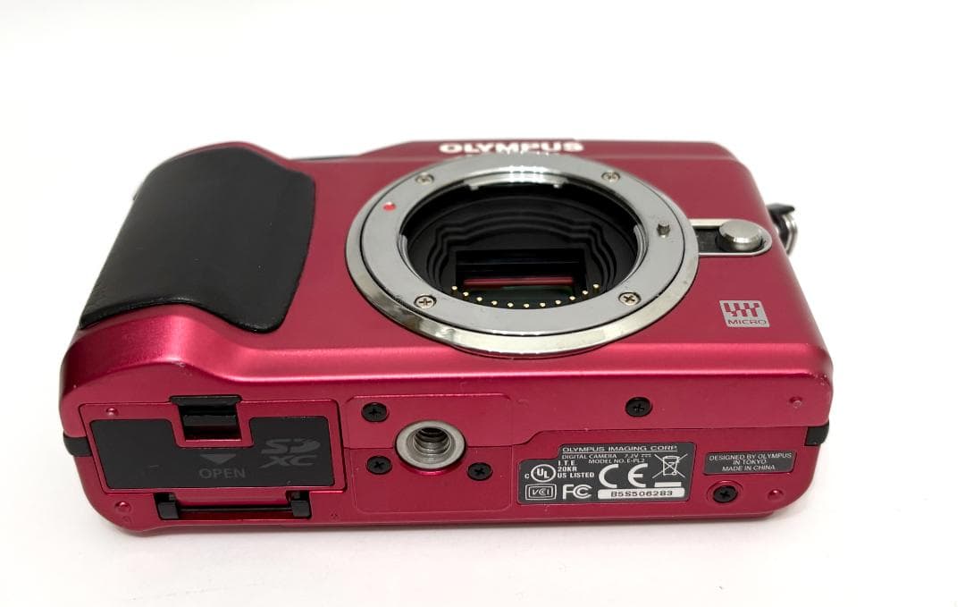 OLYMPUS ミラーレス一眼 E-PL2 ボディ　レッド