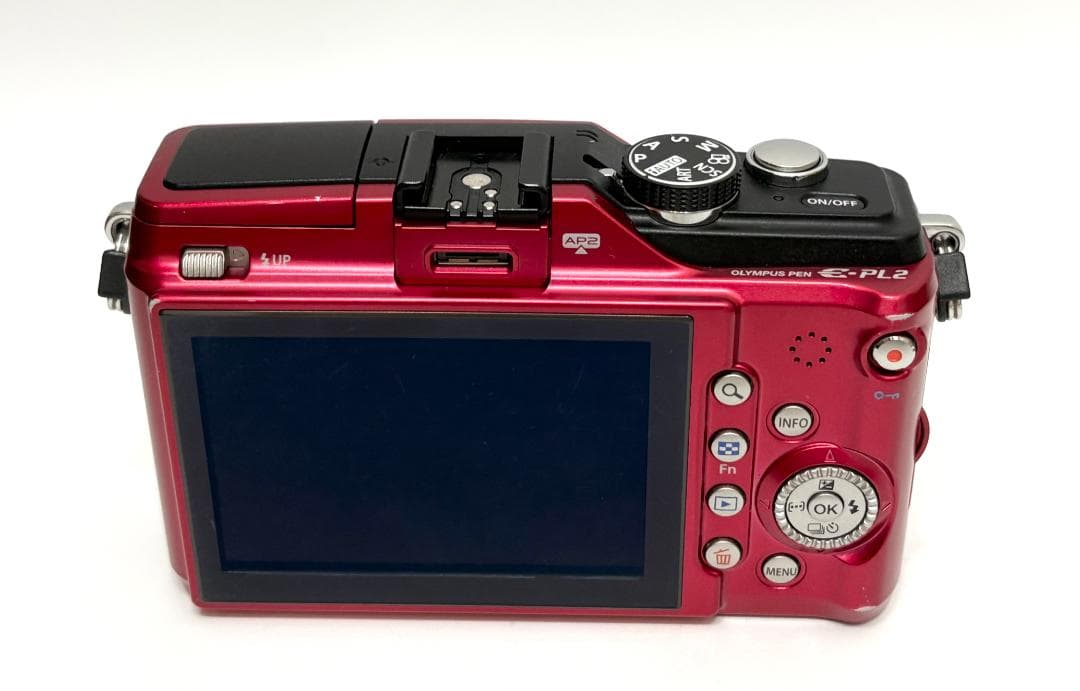 OLYMPUS ミラーレス一眼 E-PL2 ボディ　レッド